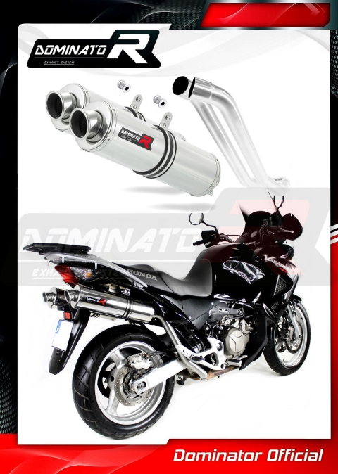 Прямоток DOMINATOR HONDA XL 1000 V VARADERO 1999 - 2016 круглый