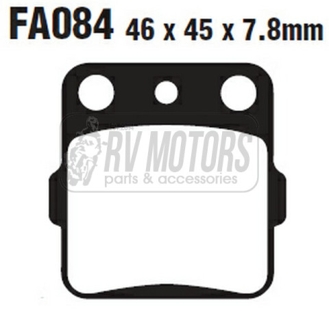 Тормозные колодки EBC FA084TT