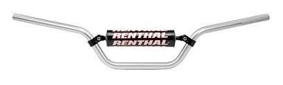 Алюмінієве кермо RENTHAL 22mm MX Handlebar Срібло 677-01-SI-03-219