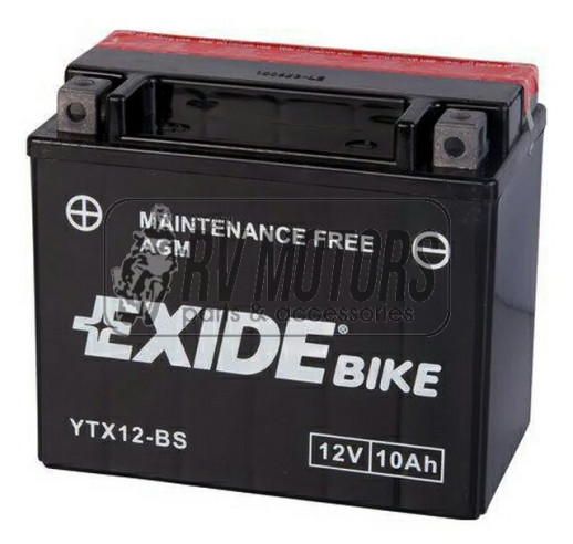 Акумулятор EXIDE YTX12-BS=ETX12-BS
