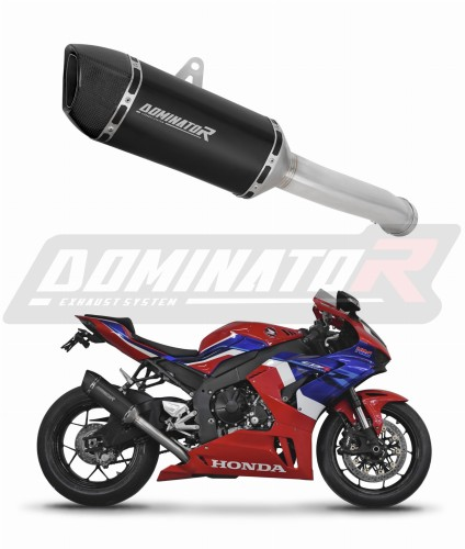 Прямоток Honda CBR 1000RR-R Fireblade / SP 2020 - 2024 DOMINATOR HP6 черный