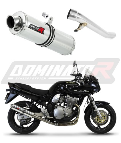 Прямоток Suzuki GSF BANDIT N / S 600 1995 - 1999 DOMINATOR круглый