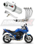 Полная система выхлопа Suzuki GSF 650 BANDIT N / S 2005 - 2006 DOMINATOR овальный