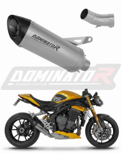 Прямоток Triumph Speed Triple 1200 RS / Speed Triple 1200 RR 2021 - 2024 DOMINATOR HP8