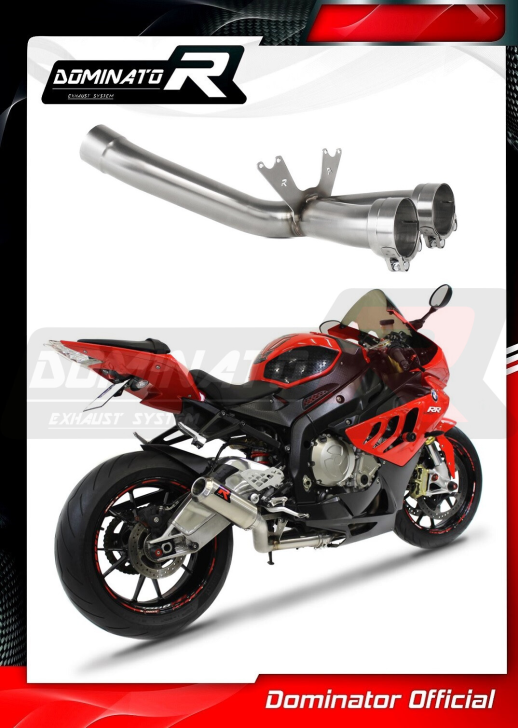 Вихлопний колектор DOMINATOR BMW S1000RR DECAT 2009 – 2011