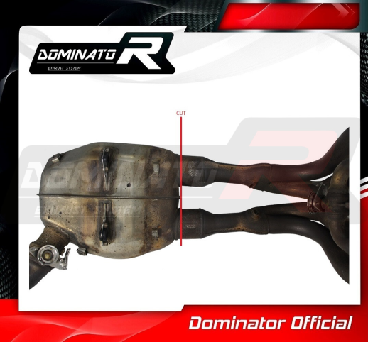 Вихлопний колектор DOMINATOR BMW S1000RR DECAT 2009 – 2011