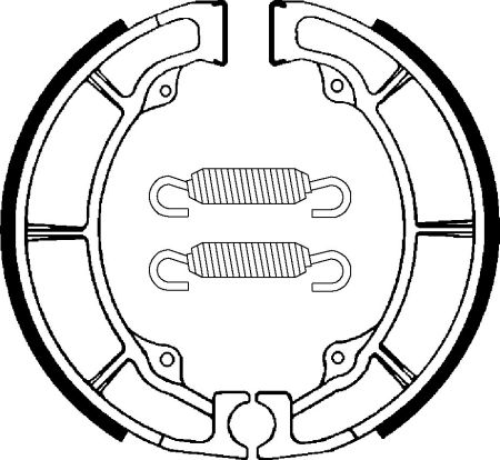 Гальмівні колодки SBS 2038
