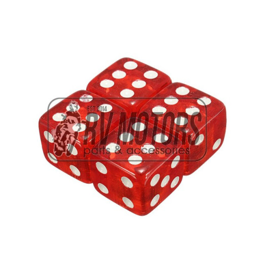 Ковпачки ніпеля кубики червоні