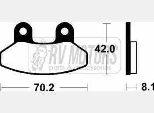 Тормозные колодки SBS 178HF