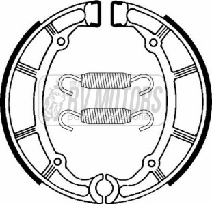 Тормозные колодки SBS 2065