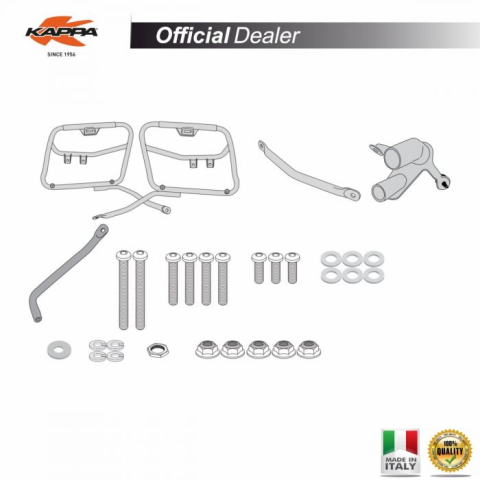 Крепление боковых кофров KAPPA боковое HONDA CB 500 F (19) KLX1176