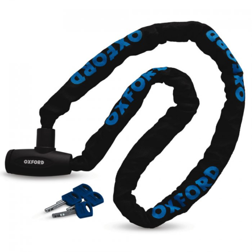 Ланцюг із замком OXFORD LK104 1,2m 8mm