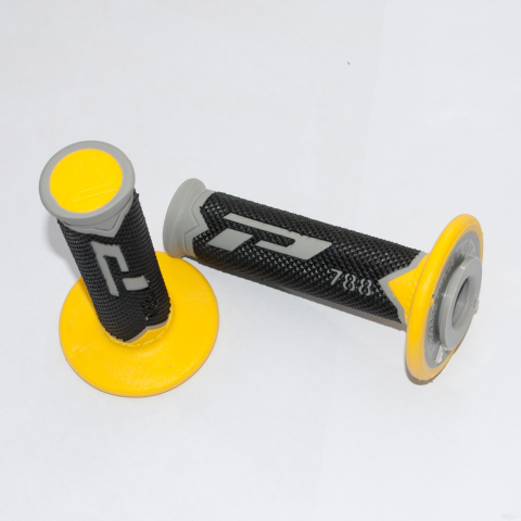 Ручки руля PROGRIP PG788 (22+25MM 115MM) чёрно-жёлто-серые (PG788/4) PA078800TGGI