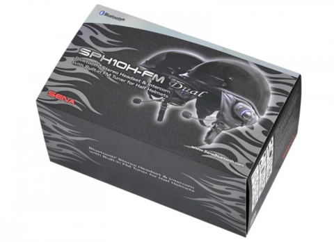 Bluetooth гарнитура SENA SPH10HD-FM-01 на 2 шлема