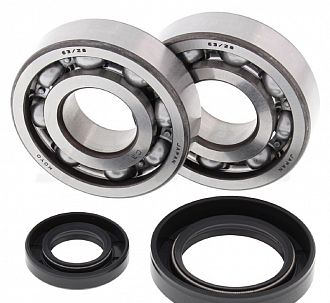 Комплект подшипников коленвала HONDA CR 250 92-07 (NTN) (24-1030) BEARING WORX CBK30004