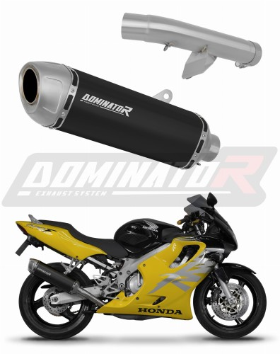 Прямоток Honda CBR 600 F4 1999 - 2000 DOMINATOR S6 черный