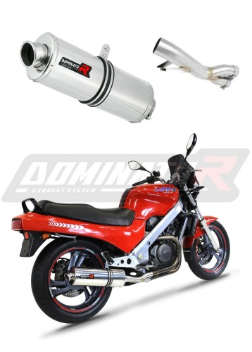Прямоток Honda NTV 650 REVERE 1988 - 1997 DOMINATOR овальный