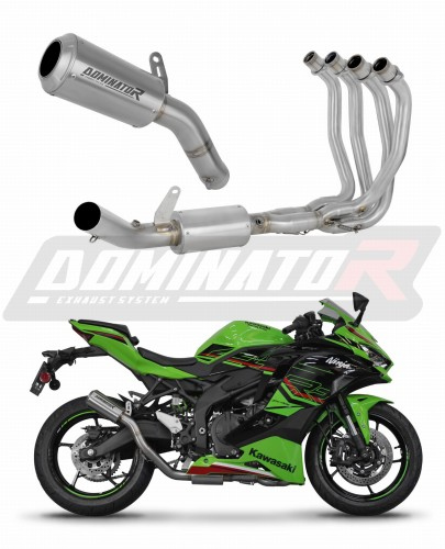 Полная система выхлопа Kawasaki ZX-4R / RR 2023 - 2024 DOMINATOR GPS 