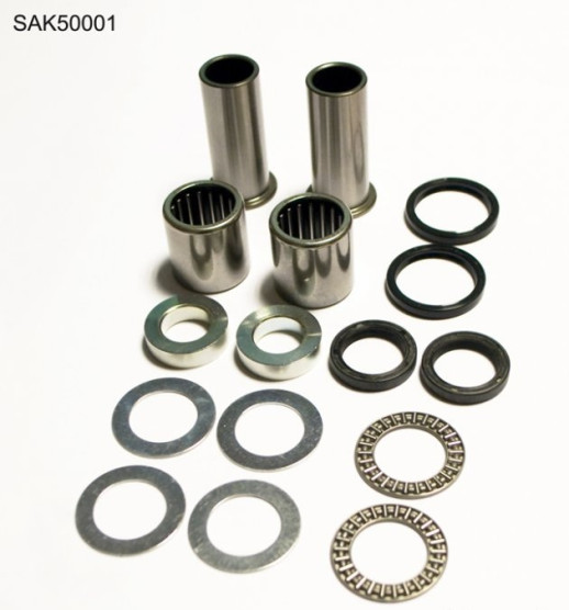 Комплект підшипників осі маятника BEARING WORX SAK50001 KAWASAKI KX125 99-05, KX 250 99-07 (28-1044)