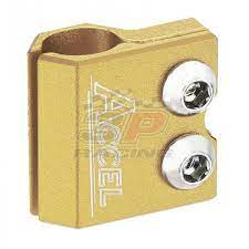 Хомут тормозного шланга KAWASAKI / SUZUKI ACCEL жёлтый BLC03G