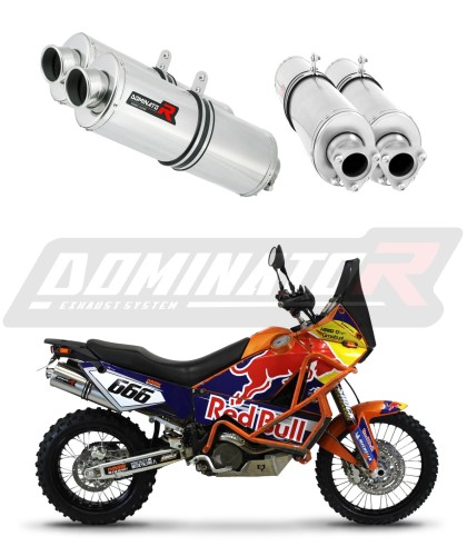 Прямоток KTM 990 Adventure 2007 - 2012 DOMINATOR овальный