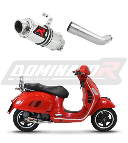 Прямоток Piaggio Vespa GTS 125 2007 - 2012 DOMINATOR GP1 