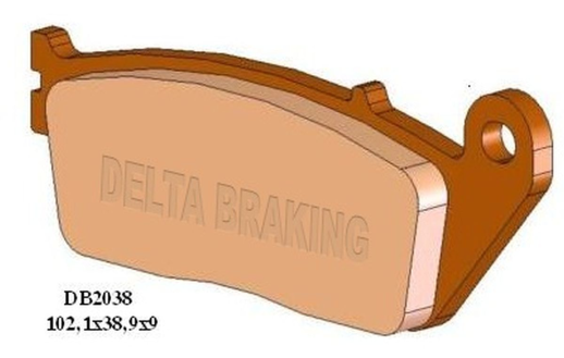 Тормозные колодки DELTA BRAKING DB2038OR-D (FA14 / FA226)