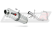 Полная система выхлопа Yamaha YBR 125 2000 - 2008 DOMINATOR овальный
