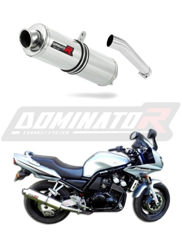 Прямоток Yamaha FZS FAZER 600 1998 - 2003 DOMINATOR круглый