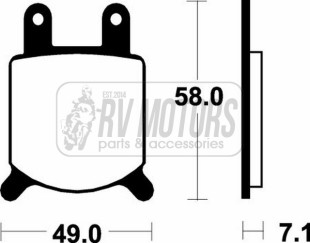 Тормозные колодки SBS 560HF