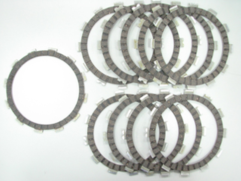 Фрикционные диски сцепления SUZUKI VS 1400 INTRUDER (87-03) F1935 (EBS3382) PSYCHIC MC-03837C