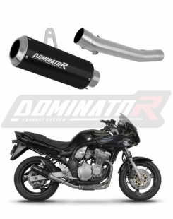 Прямоток Suzuki GSF BANDIT N / S 600 1995 - 1999 DOMINATOR GP черный