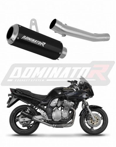 Прямоток Suzuki GSF BANDIT N / S 600 1995 - 1999 DOMINATOR GP черный