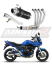 Полная система выхлопа Suzuki GSF 650 BANDIT N / S 2005 - 2006 DOMINATOR GP1 черный
