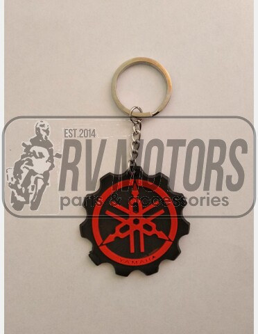 Резиновый брелок Yamaha красный