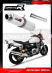Прямоток DOMINATOR YAMAHA XJR 1300 2007 - 2016 круглый