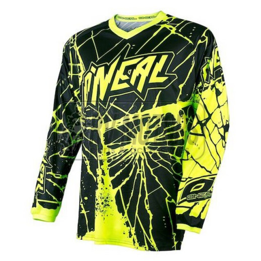Джерсі O&#39;NEAL ELEMENT ENIGMA чорний/неон