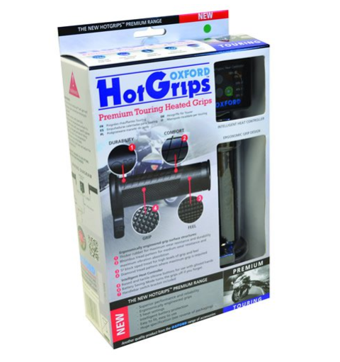 Ручки руля с подогревом OXFORD с панелью управления (110-120 / 22 мм) OF691