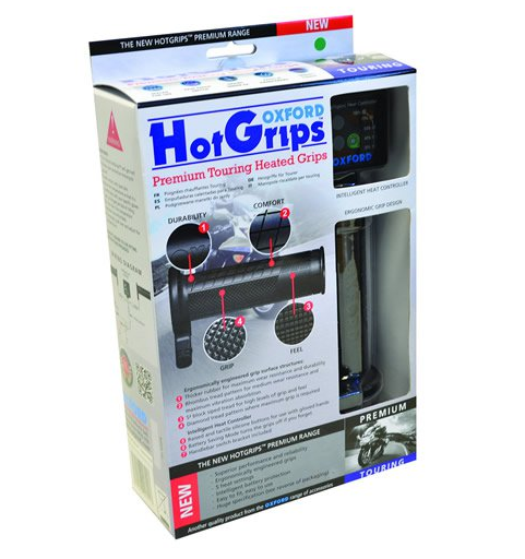 Ручки керма з підігрівом OXFORD з панеллю керування (110-120/22 мм) OF691