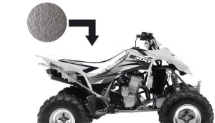 Обшивка сидения SUZUKI LTZ 400 '03-'10 BLACKBIRD E1Q08/01