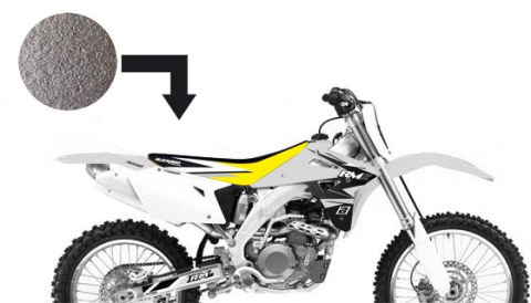 Обшивка сидения SUZUKI RMZ 450 '05-'07 BLACKBIRD DREAM 2 E1324A