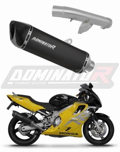 Прямоток Honda CBR 600 F4 1999 - 2000 DOMINATOR HP6 черный