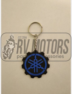 Резиновый брелок Yamaha синий