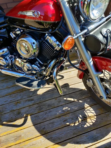 Защитные дуги Yamaha XVS 400/650 Drag Star хром