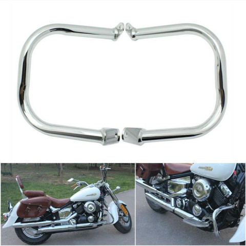 Защитные дуги Yamaha XVS 400/650 Drag Star хром