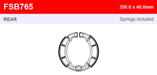 Гальмівні колодки FERODO FSB765