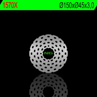 Тормозной диск NG задний SHERCO TRIAL (150X45X3,0MM) (4X6,5MM) NG1570X
