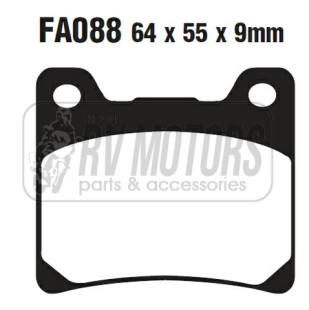 Тормозные колодки EBC FA088