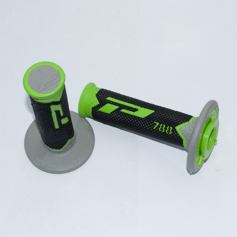 Ручки руля PROGRIP PG788 (22+25MM 115MM) чёрно-зелёно-серые (PG788/9) PA078800VEGN