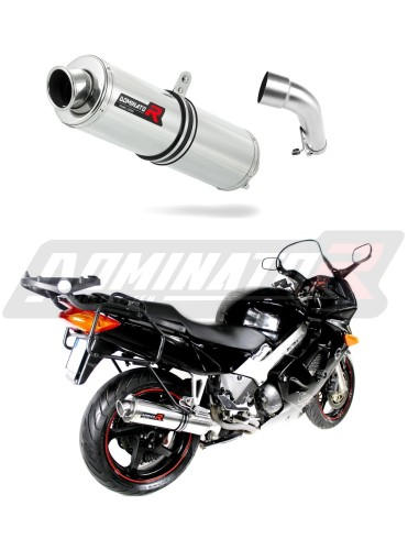 Прямоток Honda VFR 800 Fi 1998 - 2001 DOMINATOR круглый